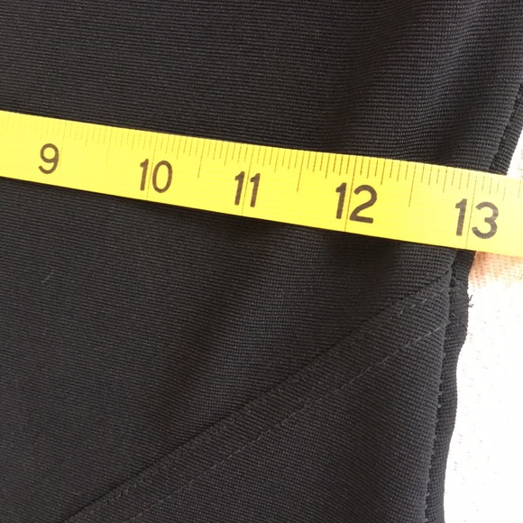 Formal event? Long black dress-diagonal stitching - Picture 10 of 10